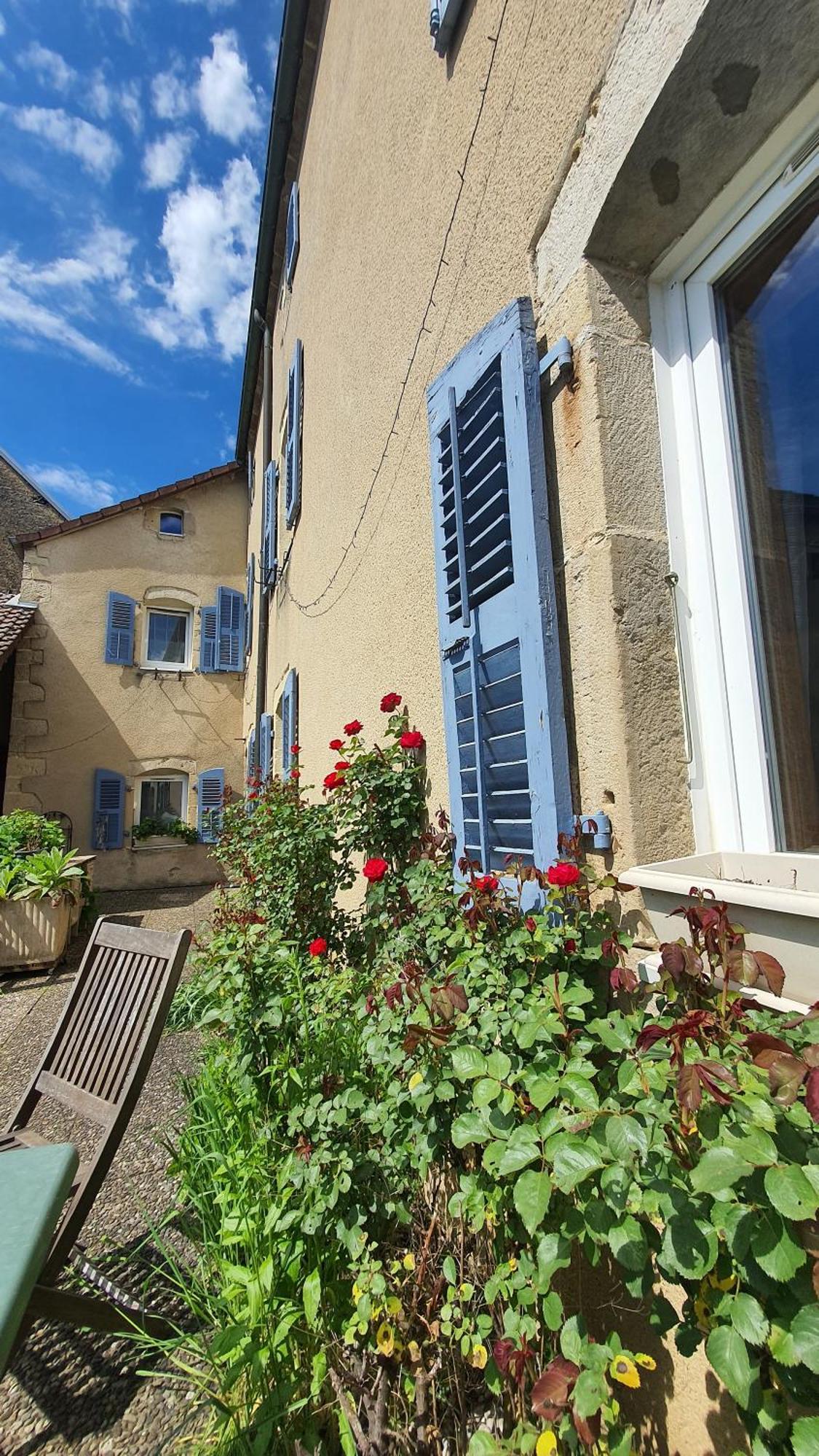 La Grange Des Roches Roses Bed & Breakfast Anchenoncourt-et-Chazel Bagian luar foto